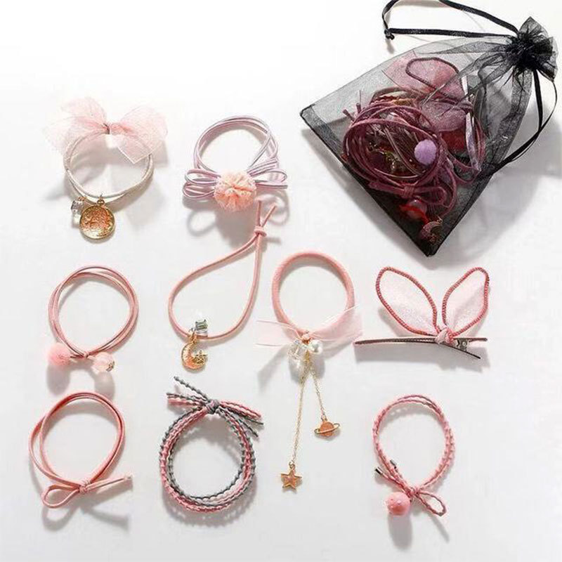 Starry Sky Head Rope Female Bo - Embroidery Ribbon ulasan dan harga