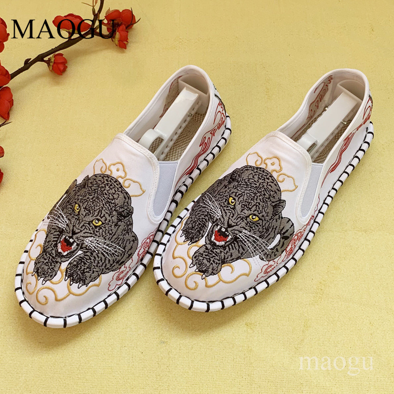 Sepatu Slip-On Bordir Gaya Cin - Embroidery Stitch ulasan dan harga