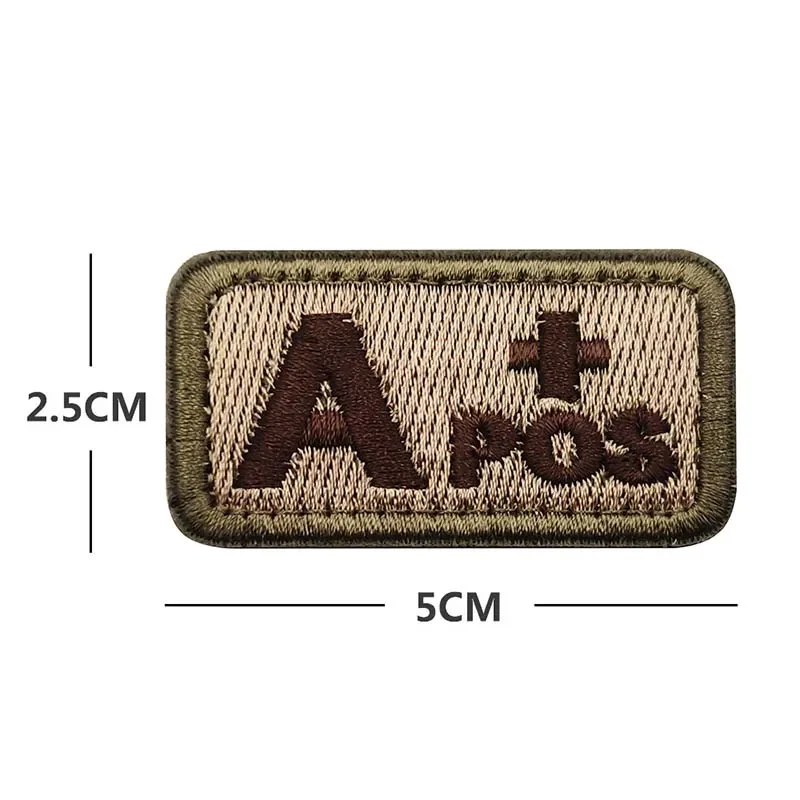 4 Buah/A B AB O POS-NEG Lencan - Embroidery Fonts ulasan dan harga