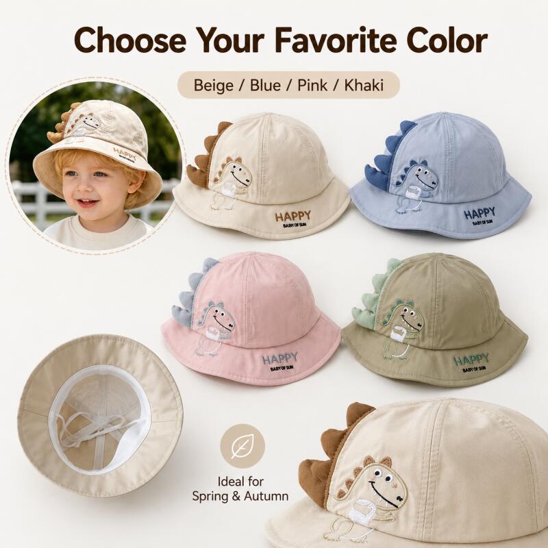 Topi Ember Bayi Korea Topi Nel - Embroidery Letter ulasan dan harga
