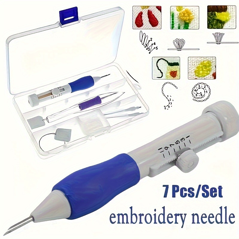 Set Alat Jahit Punch Needle Bo - Embroidery Kit Set ulasan dan harga