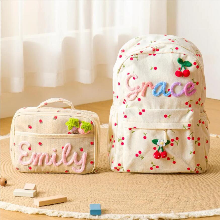 Ransel Lucu Kustom untuk Anak- - Embroidery Name Designs ulasan dan harga