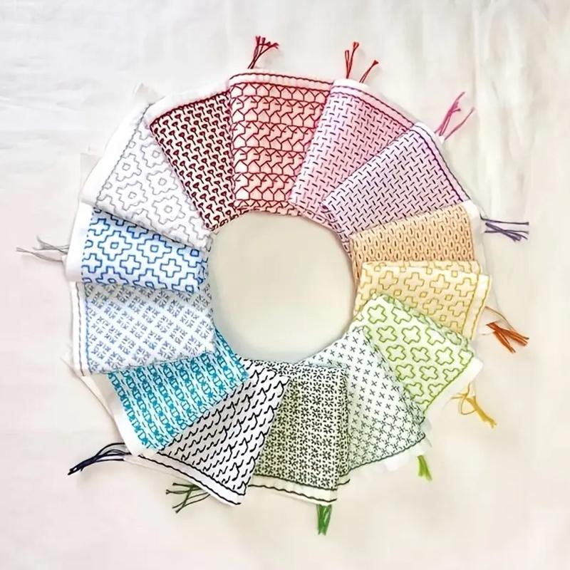 9/32Pcs Benang Dan Jarum Kit B - Embroidery Kit Set ulasan dan harga